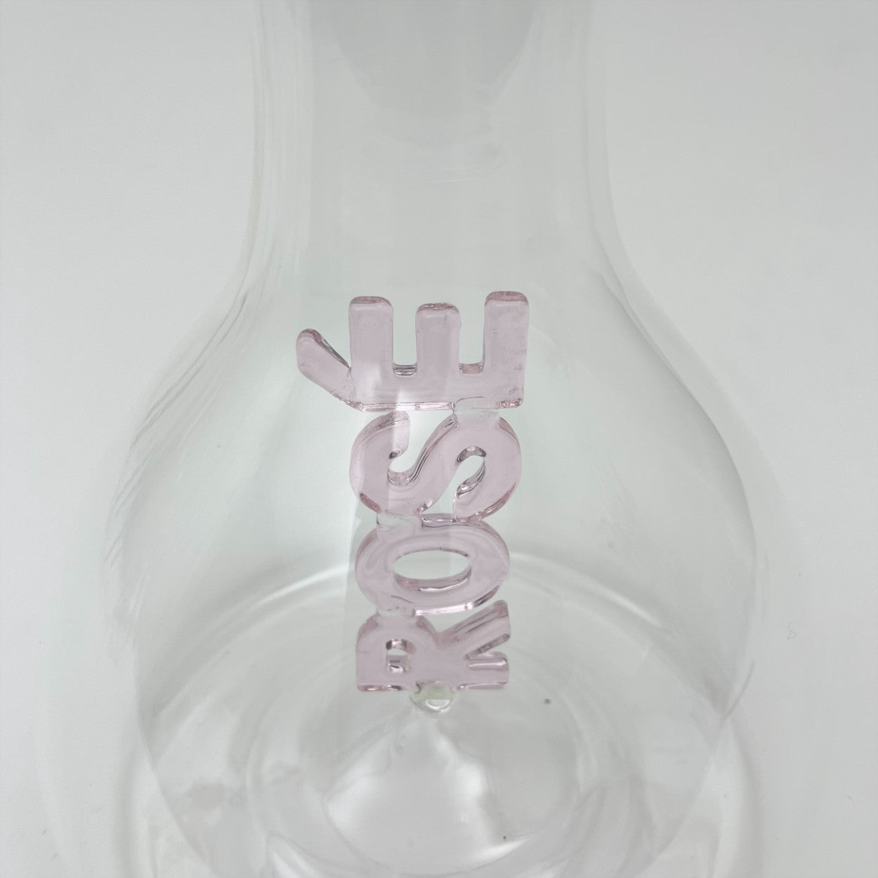 CARAFE EN VERRE - ROSÉ rose