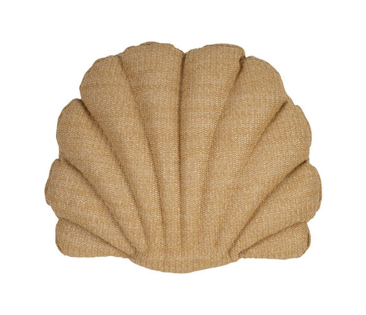 COUSSIN COQUILLAGE - Paille/rafia