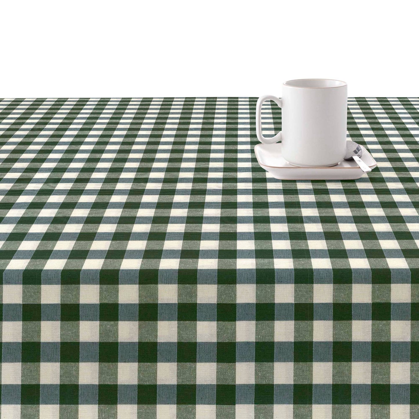 NAPPE CIRÉE - Carreaux verts