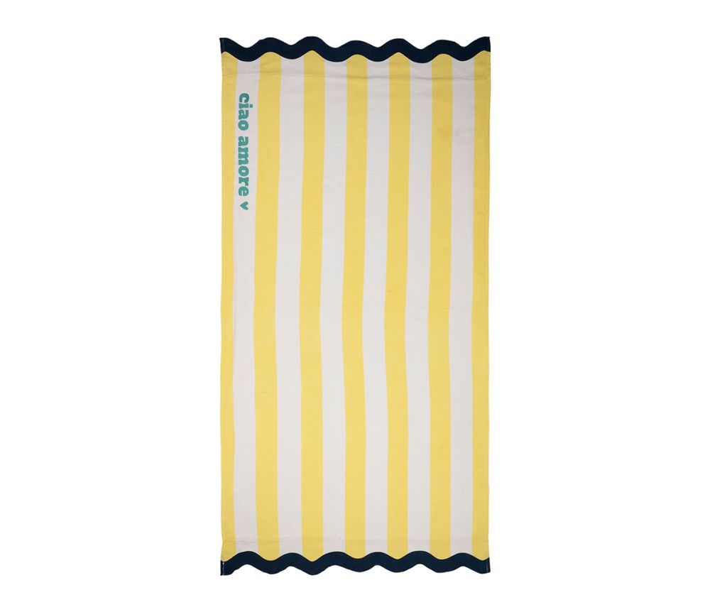 SERVIETTE DE PLAGE - Ciao amore