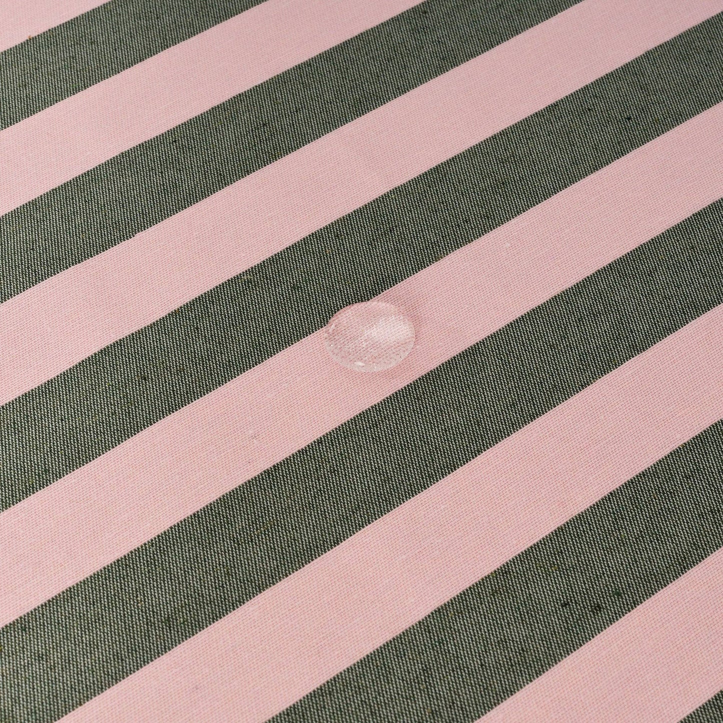 NAPPE Hydrofuge - Rayures roses et vertes