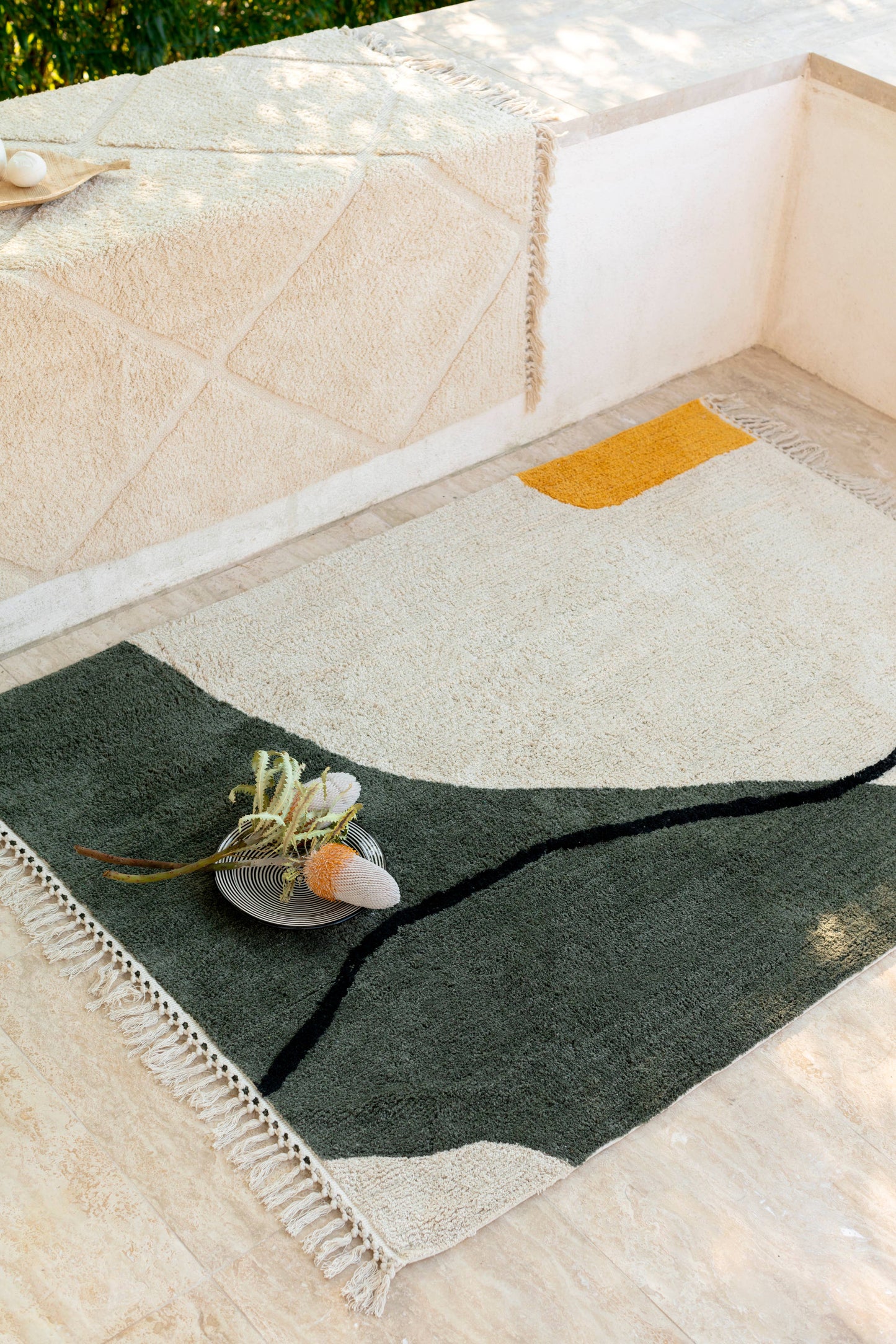 TAPIS EN COTON RECYCLÉ