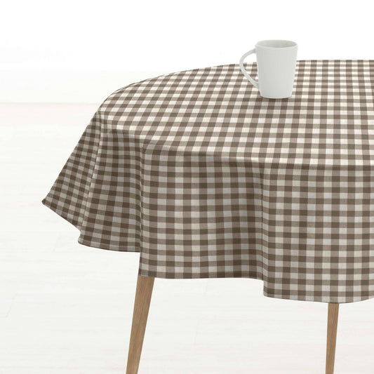 Nappe ronde carrée en résine résistante aux taches 150-04