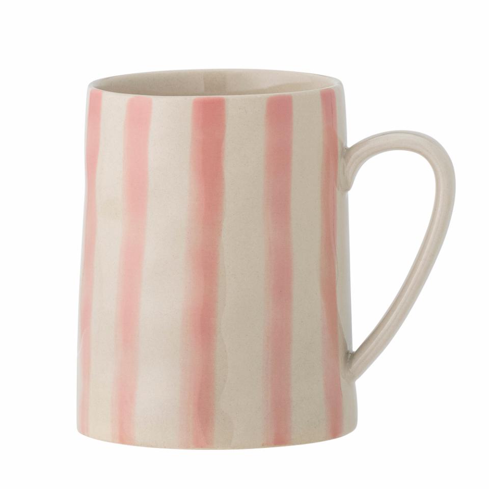 TASSES À RAYURES -  Rose
