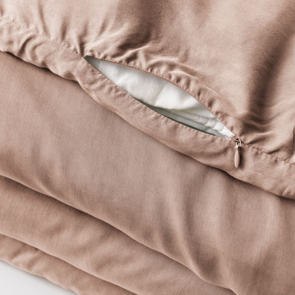 HOUSSE DE COUETTE - Rose pâle