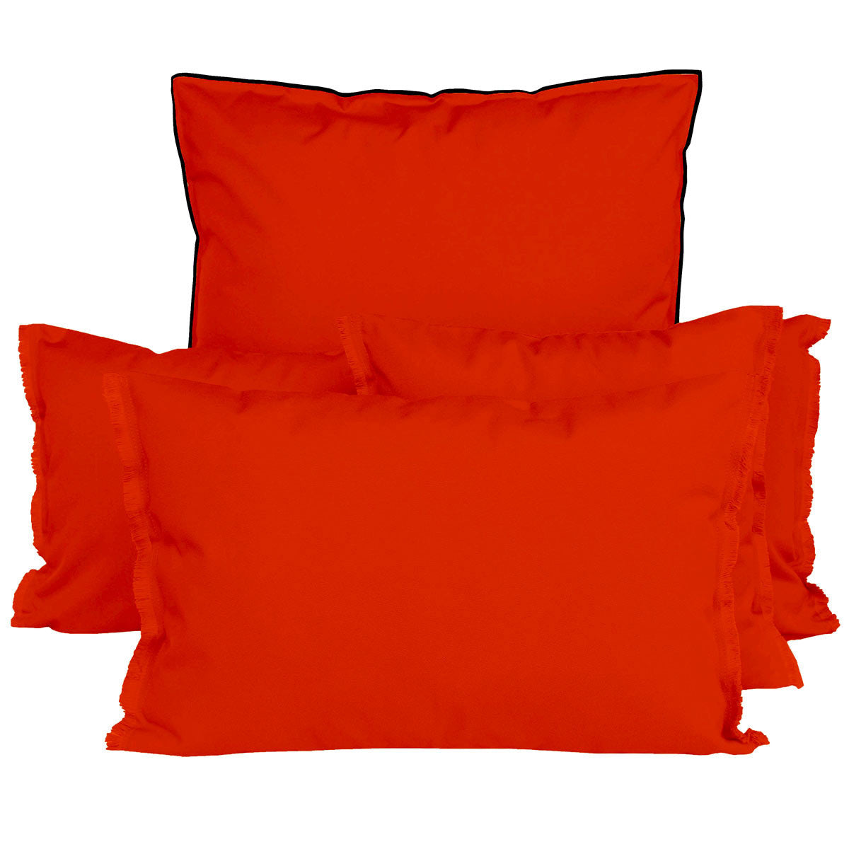 HOUSSE COUSSIN D'EXTERIEUR - Rouge - 40x60 cm