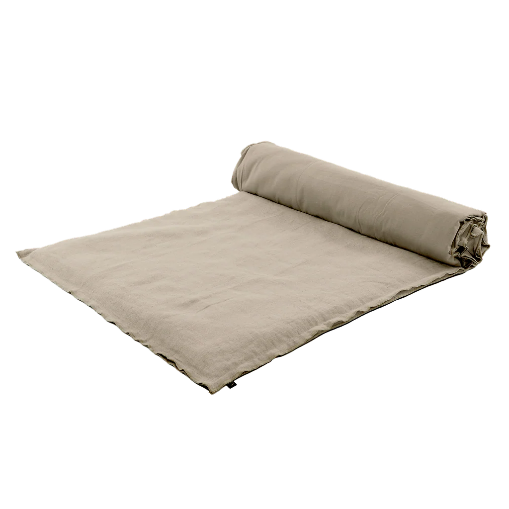 HOUSSE D'EDREDON - Lin beige