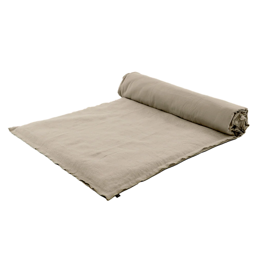 HOUSSE D'EDREDON - Lin beige