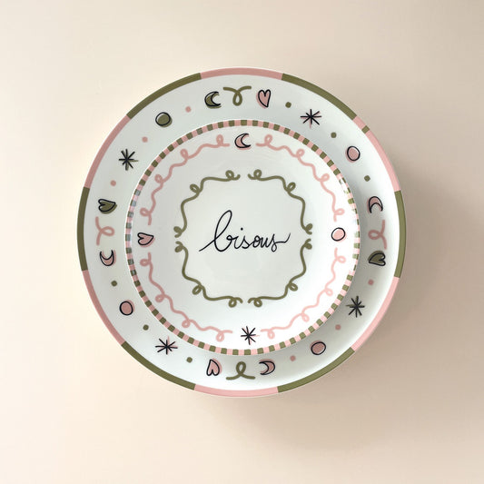 ASSIETTES BISOUS - à l'unité