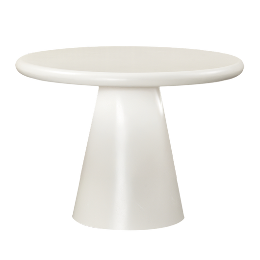 TABLE RONDE MDF ET ENDUIT BETON CIRÉ - 120 cm