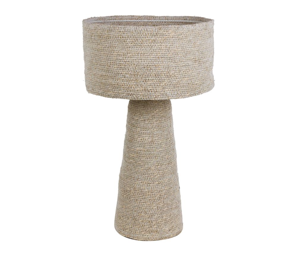 LAMPE EN JUTE