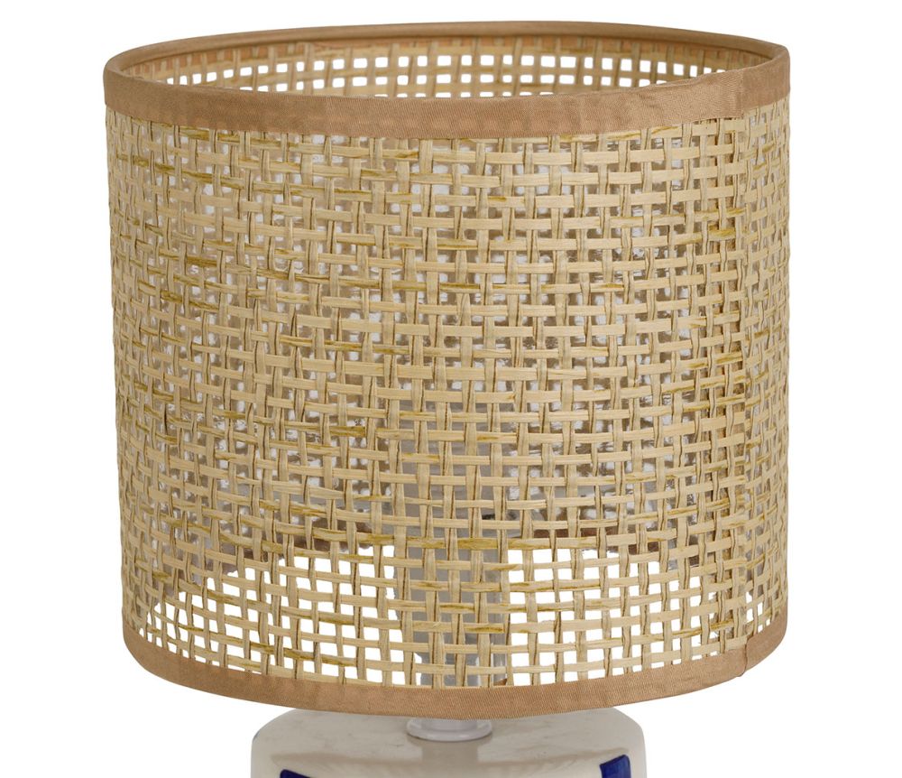 LAMPE RAYÉE BLEUE