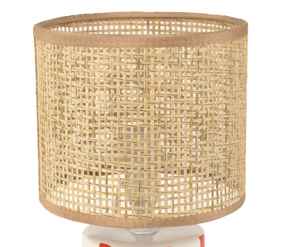 LAMPE RAYÉE ORANGE