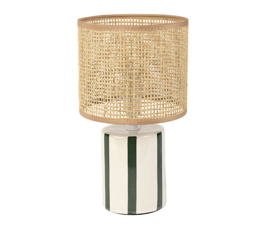 LAMPE RAYÉE VERTE