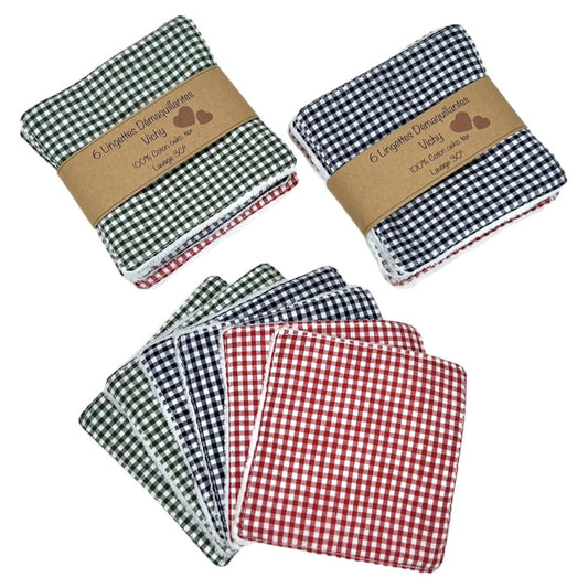 Lot 6 Lingettes vichy