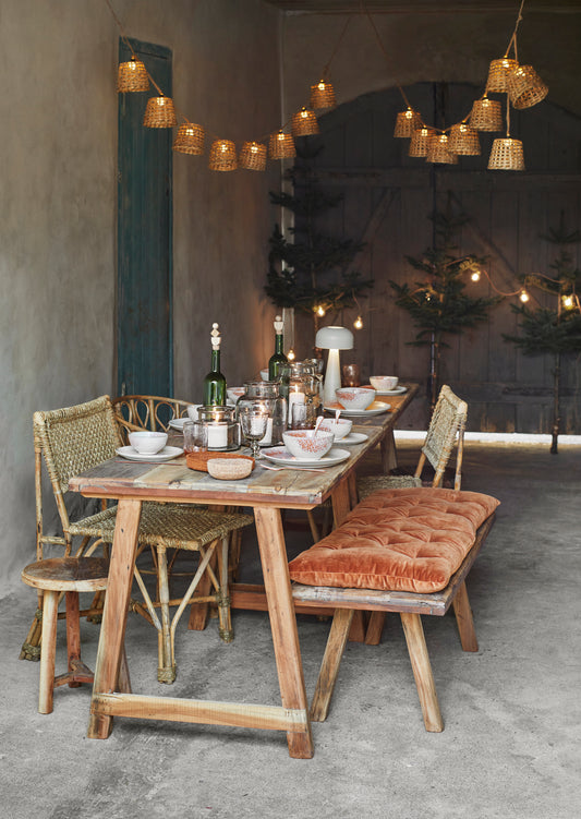 GUIRLANDE LUMINEUSE LED EN BAMBOU