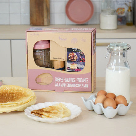 COFFRET SHAKER CRÊPE / GAUFRE / PANCAKES - COOKUT