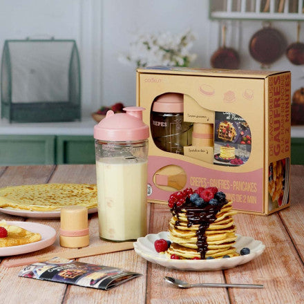 COFFRET SHAKER CRÊPE / GAUFRE / PANCAKES - COOKUT