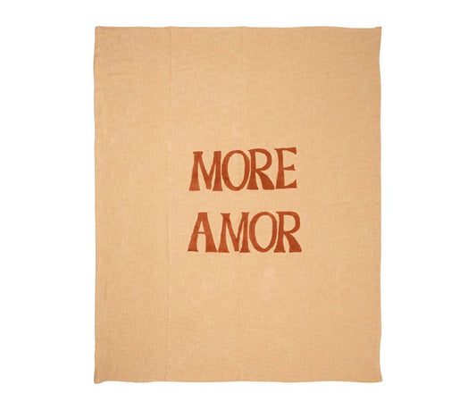 PLAID BRODÉ - MORE AMOR
