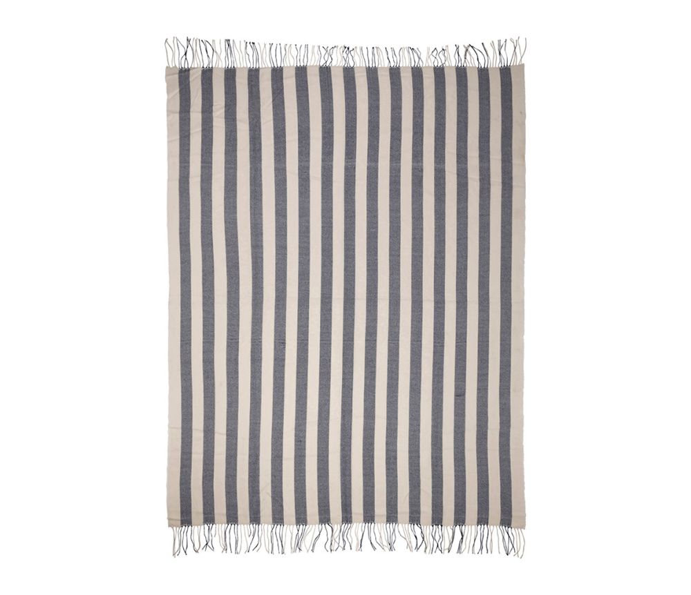 PLAID RAYÉ BLEU