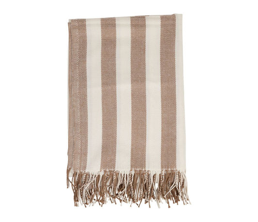 PLAID RAYÉ TABAC