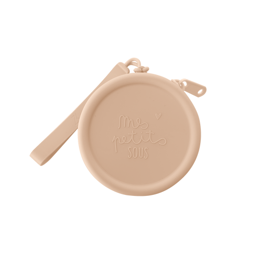 PORTE MONNAIE POUR ENFANT - Beige