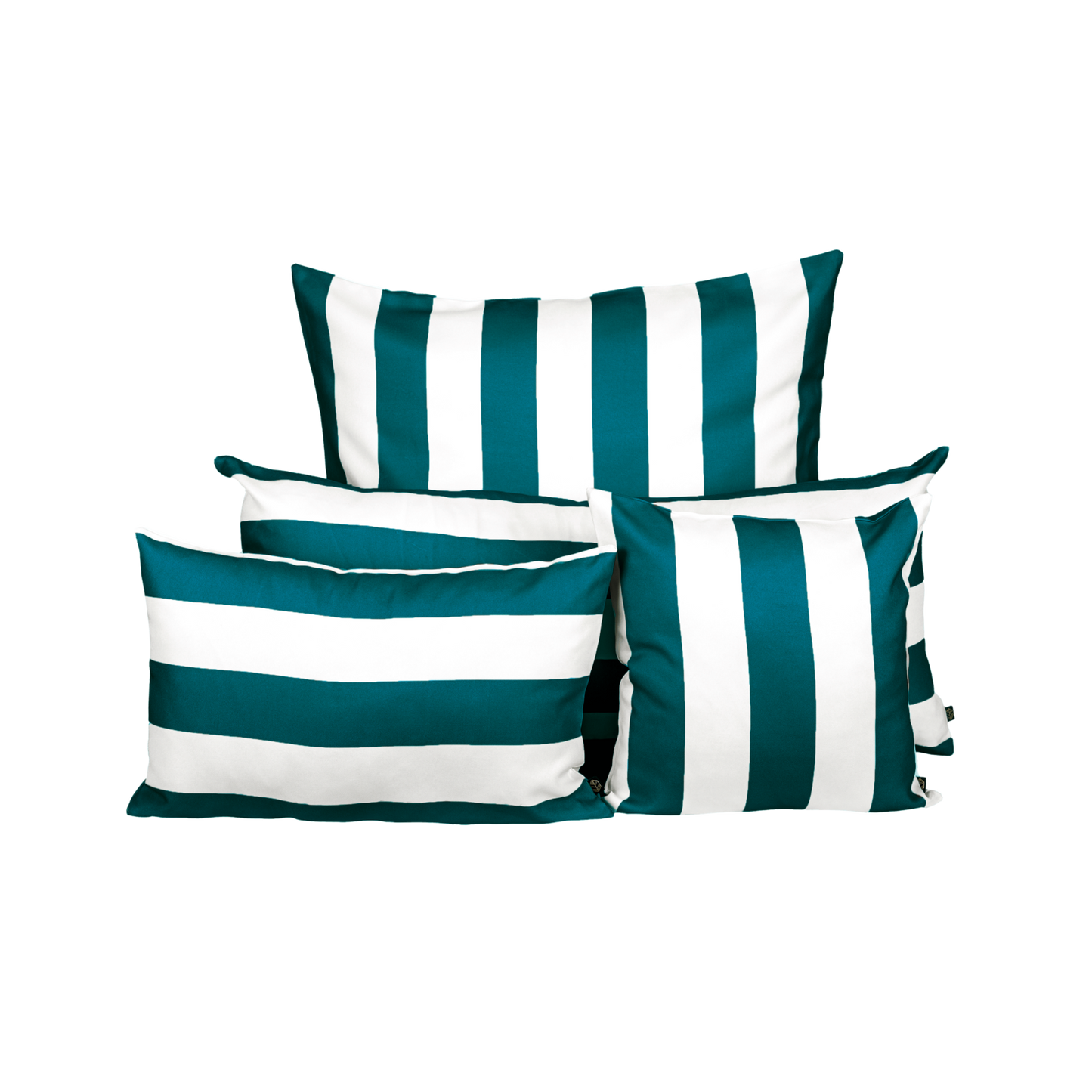 HOUSSE COUSSIN EXTERIEUR À RAYURES - 4 couleurs