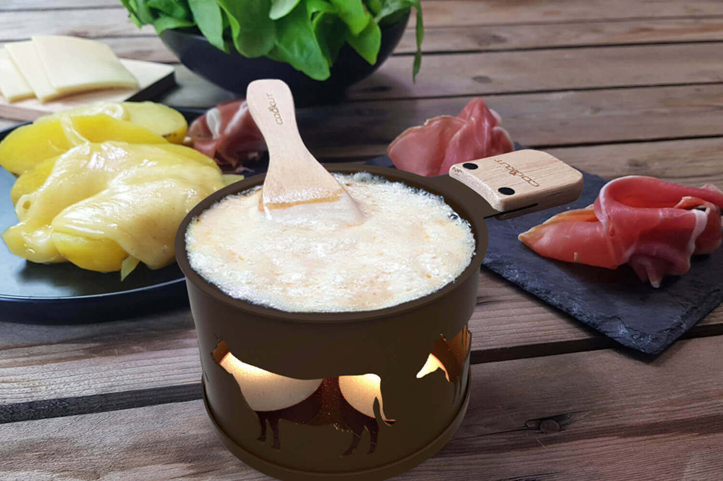 SERVICE RACLETTE 2p - COOKUT