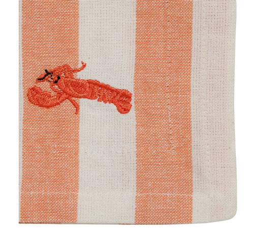 LOT 4 SERVIETTES - Coton