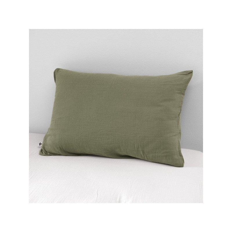 TAIE D'OREILLER - Kaki