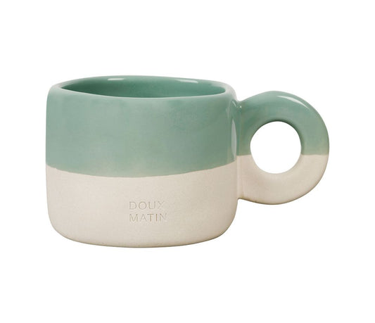 TASSE BLEUE - DOUX MATIN