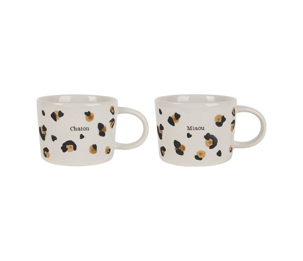 LOT 2 TASSE EN GRÈS